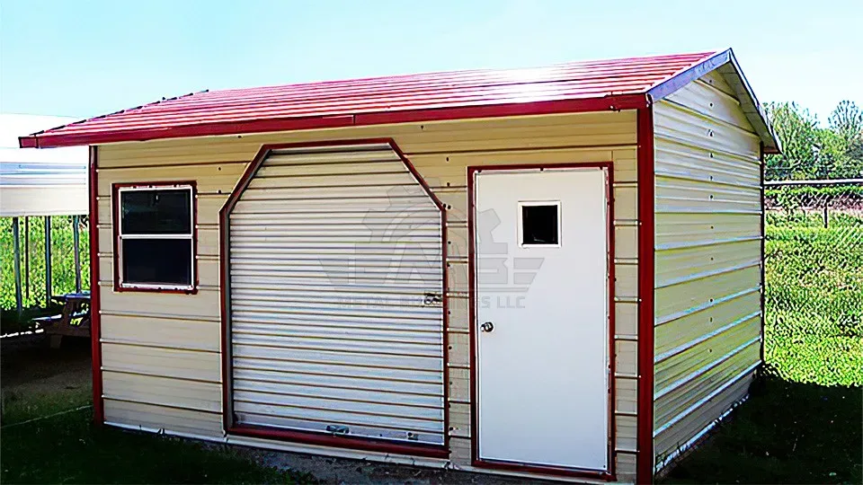 12′×20′×8′ Storage Shed