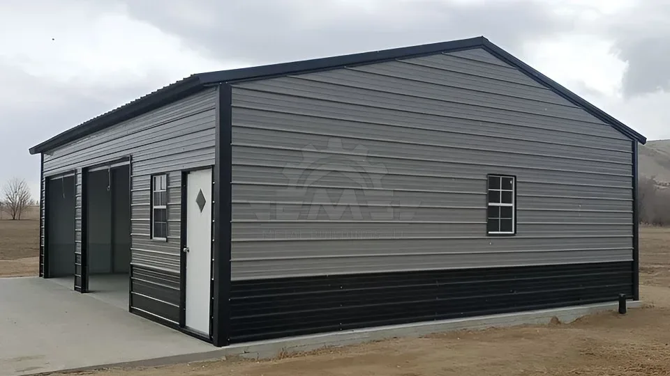 26′×30′×10′ Side Entry Garage
