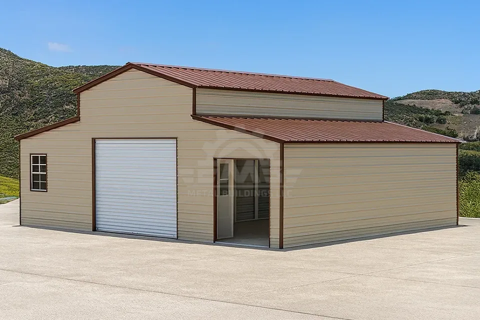 30′×30′×12′ A-Frame Barn