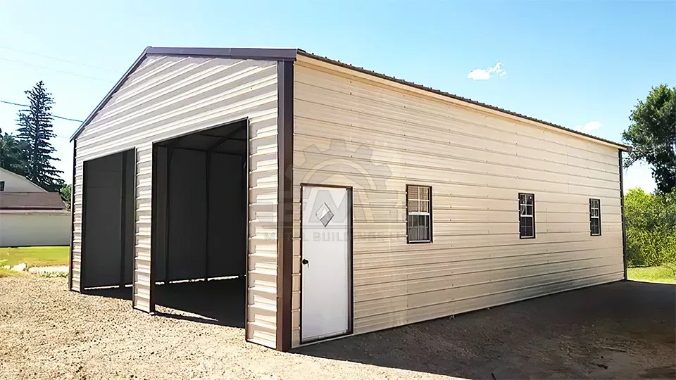 Enclosed garages