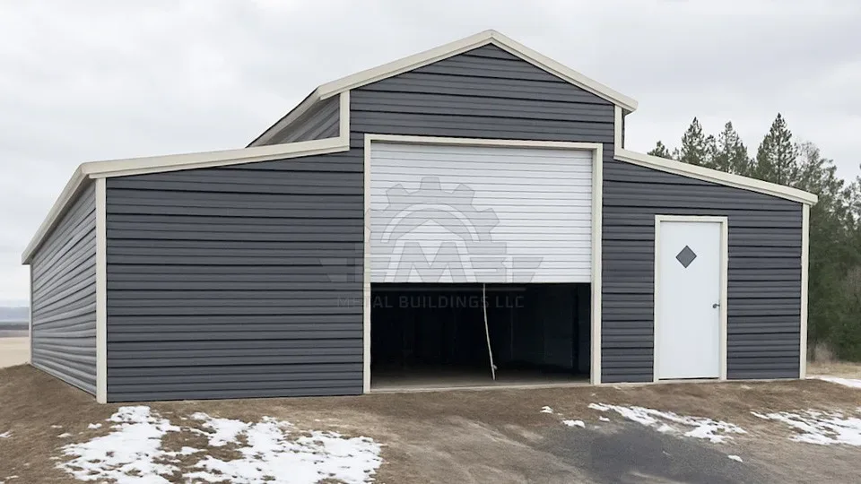 30′×30′×12′ Gambrel Barn