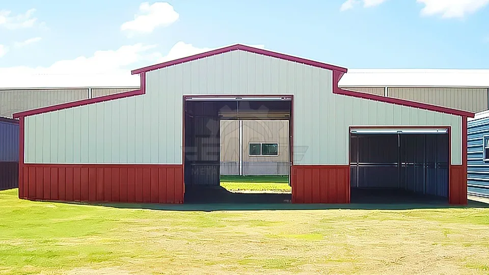 42′×25′×12′ Colonial Barn