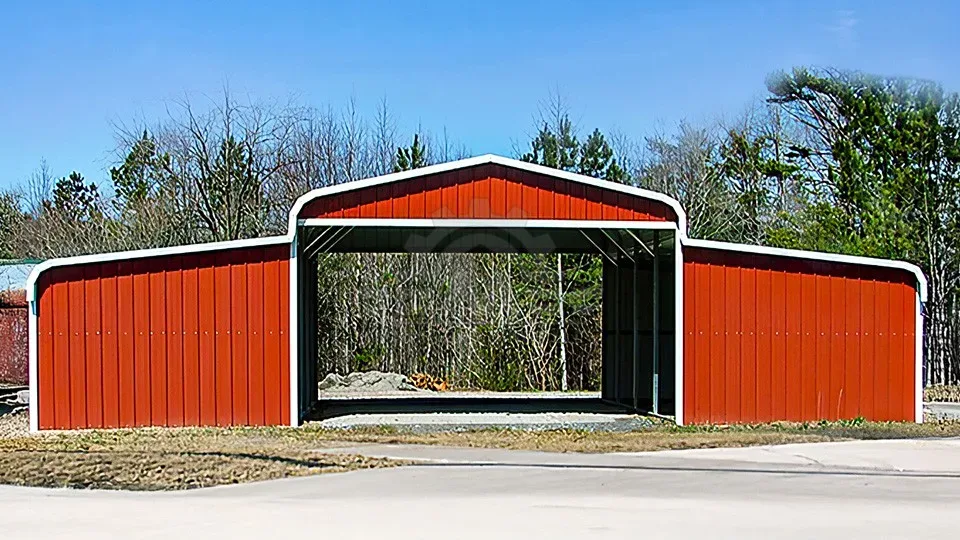 42′×26′×12′ Regular Roof Barn