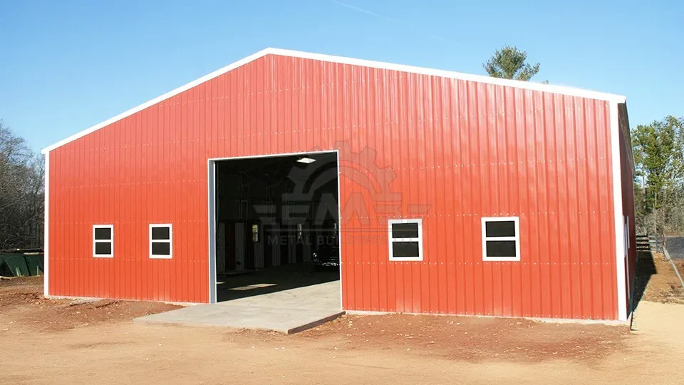 50′×100′×12′ Riding Arena