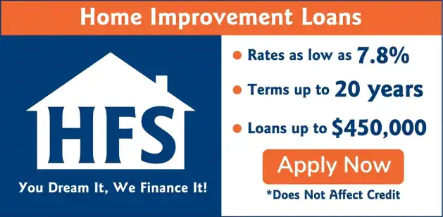 HFS Financial financing offer — apply now